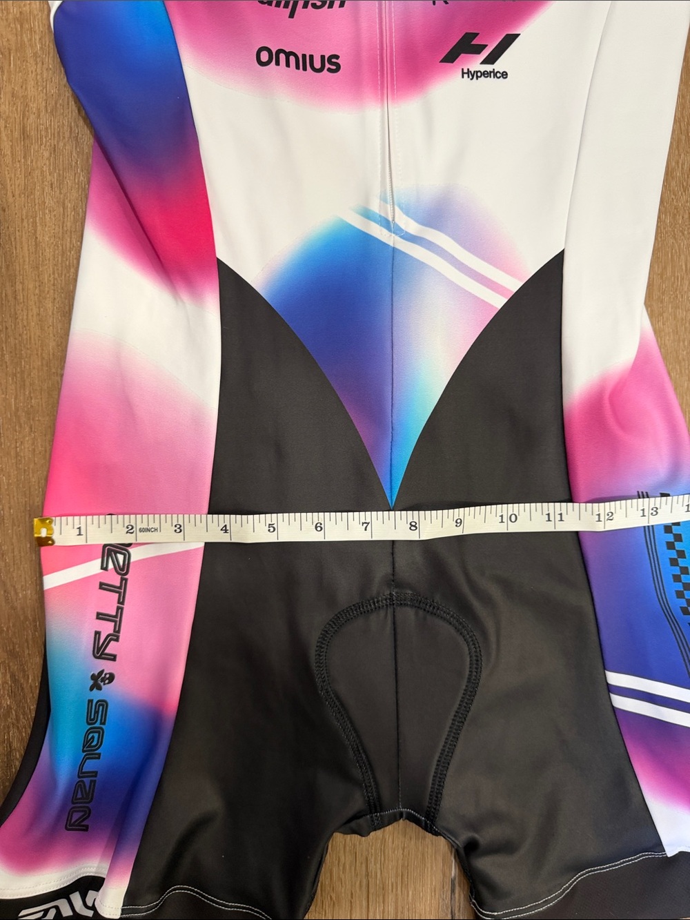 Betty Designs Squad Racing Team Sleeveless Triathlon kit | Large NWT 🩷💙 - Picture 4 of 7